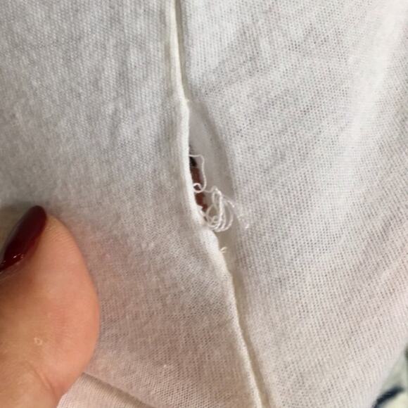 VALENTINE'S DAY - HIPPIE Whatever it takes peace heart top NWOT MEDIUM read comm - Picture 3 of 7